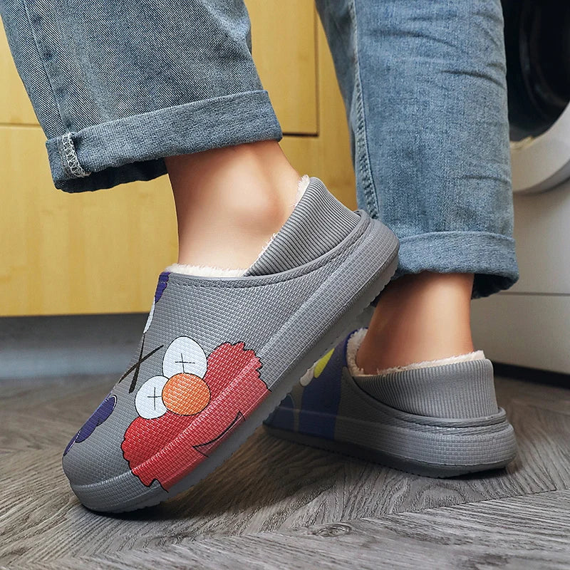 Pantufas de Inverno Cartoon