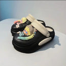 Sandalia Nuvem Cute Cartoon