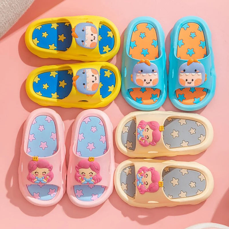 Chinelo Nuvem Infantil Desenhos Animados