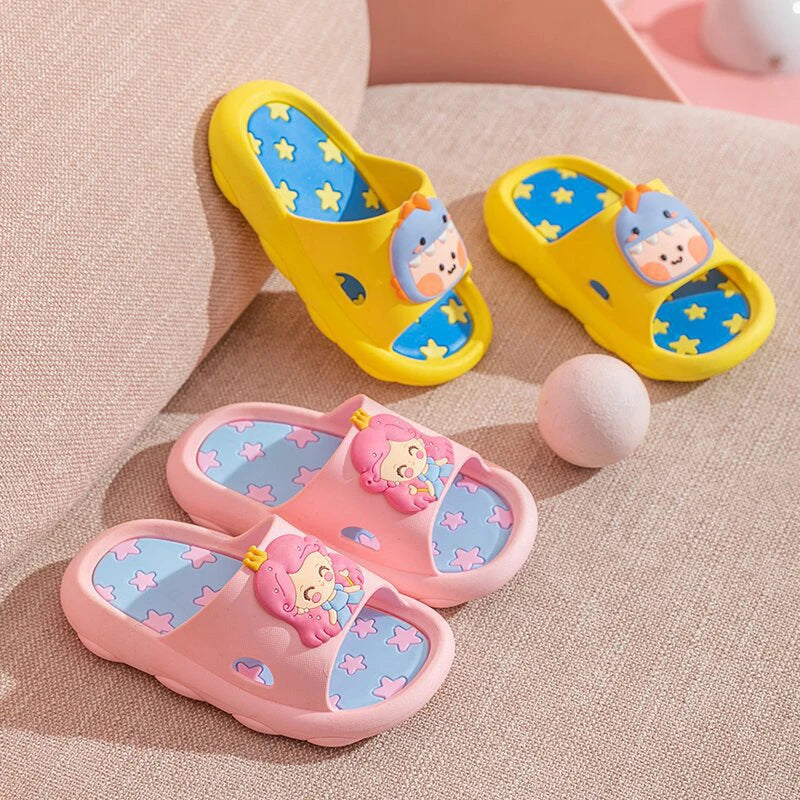 Chinelo Nuvem Infantil Desenhos Animados