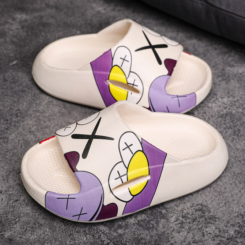 Chinelo Nuvem Cartoon Infantil