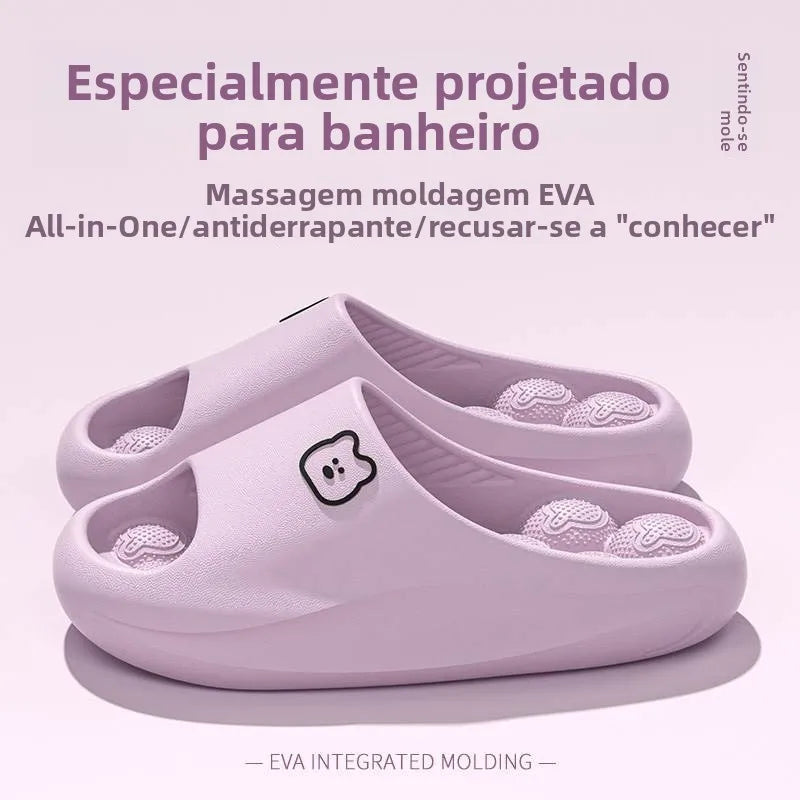 Chinelo Nuvem Massageador