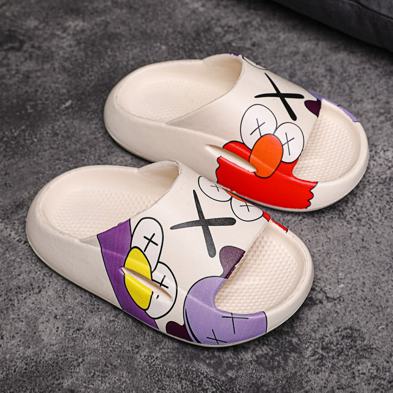 Chinelo Nuvem Cartoon Infantil