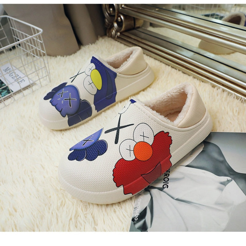 Pantufas de Inverno Cartoon