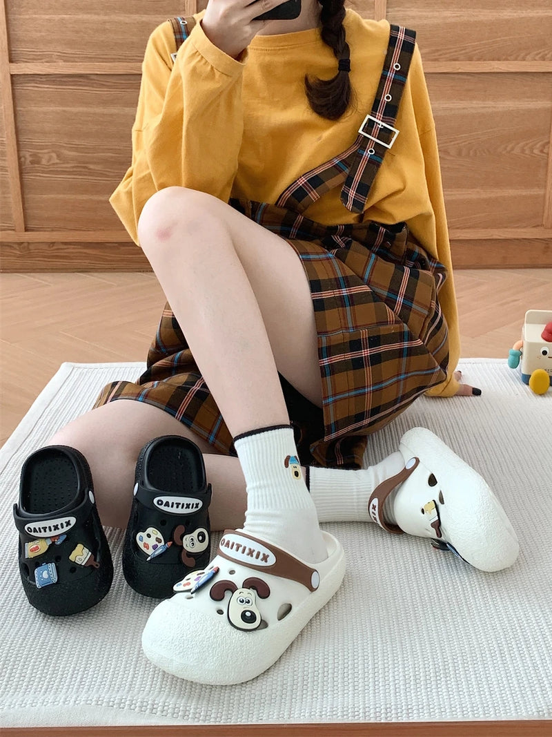 Chinelo Nuvem Hole Dog