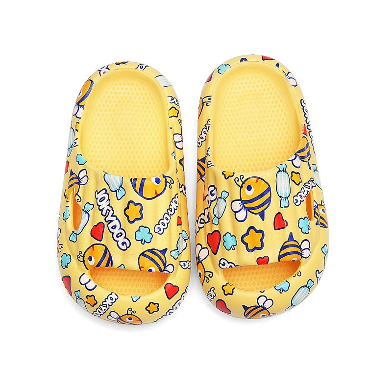 Chinelo Nuvem Infantil Cartoon Bee