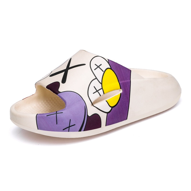 Chinelo Nuvem Cartoon Infantil