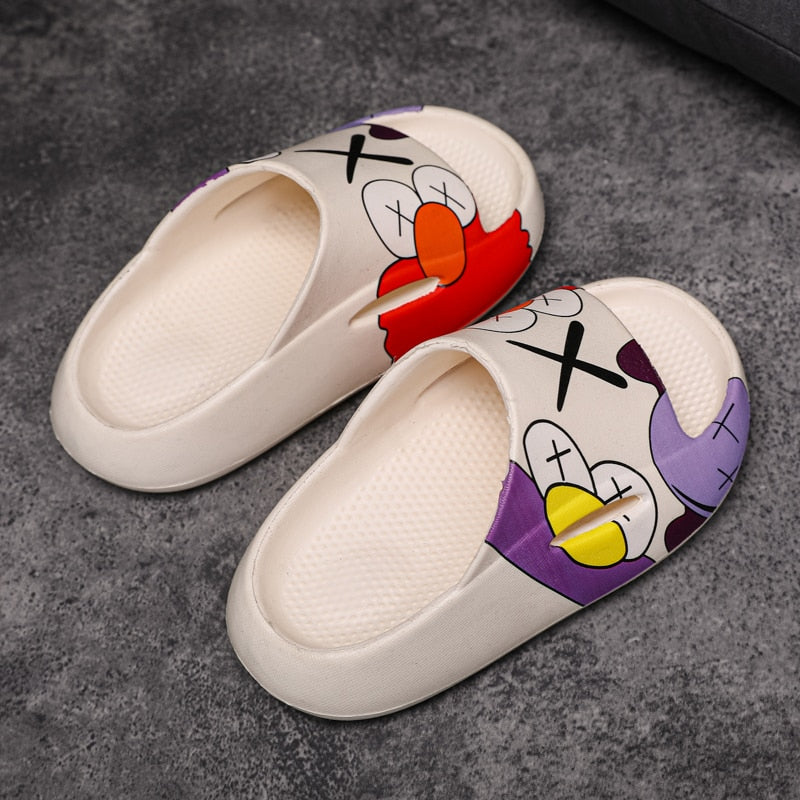 Chinelo Nuvem Cartoon Infantil