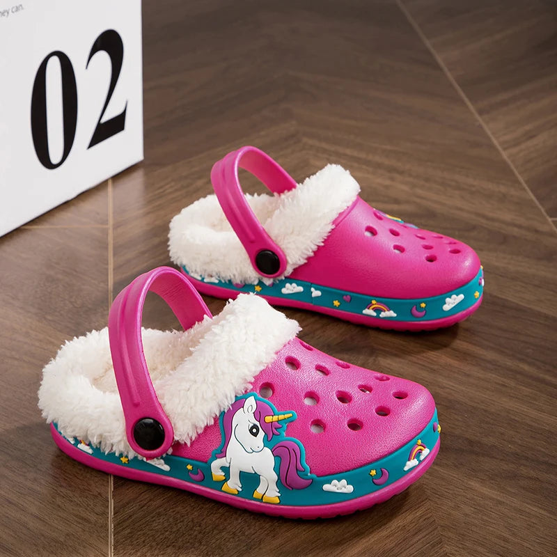 Pantufas infantil Clogs Cartoon