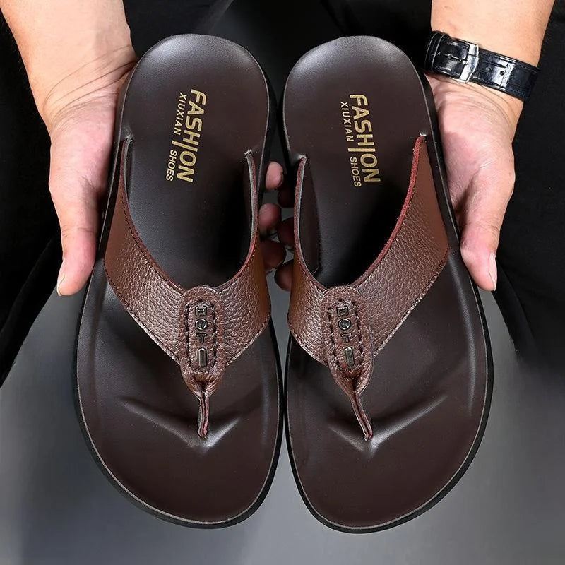 Chinelo de Couro Walk