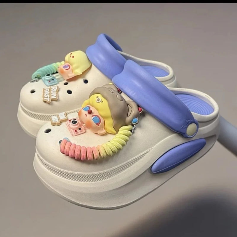 Sandalia Nuvem Cute Cartoon