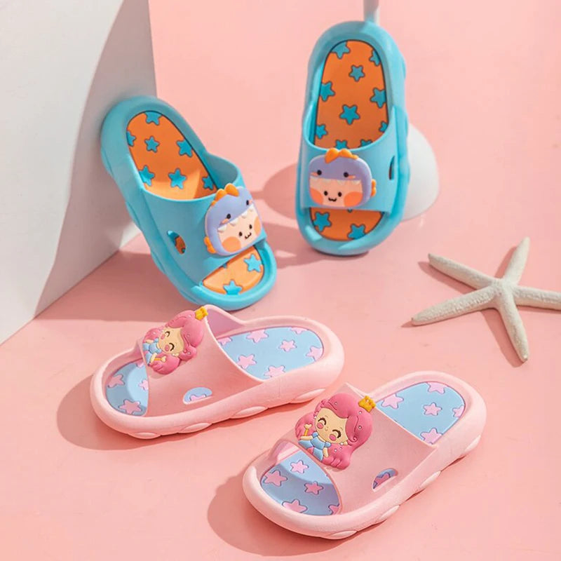 Chinelo Nuvem Infantil Desenhos Animados