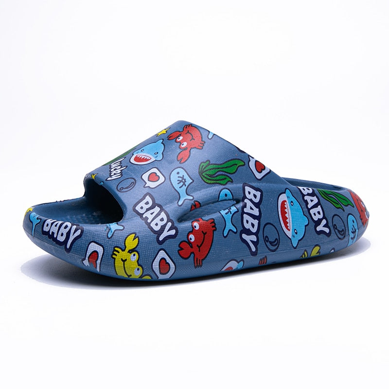 Chinelo Nuvem Cartoon Infantil