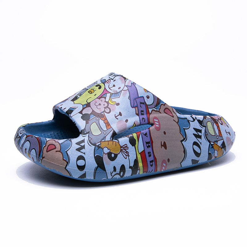 Chinelo Nuvem Cartoon Infantil