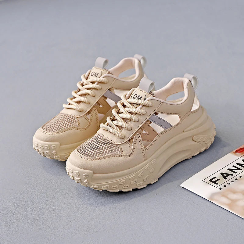 Tenis Block com Malha Respiravél
