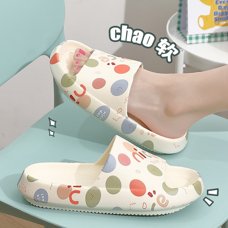 Chinelo Nuvem Cartoon Cut