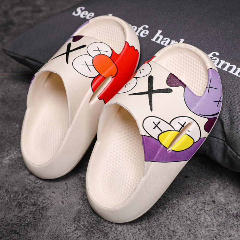 Chinelo Nuvem Cartoon Infantil