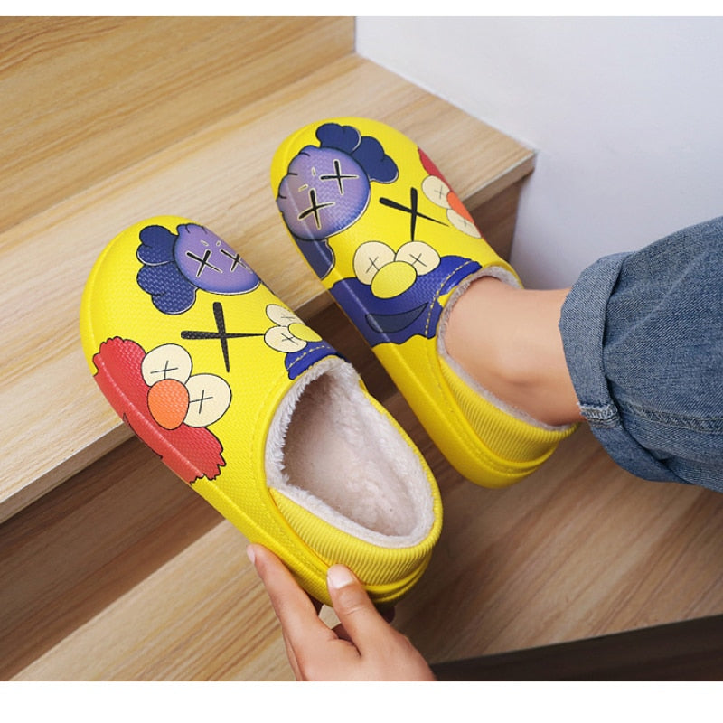 Pantufas de Inverno Cartoon