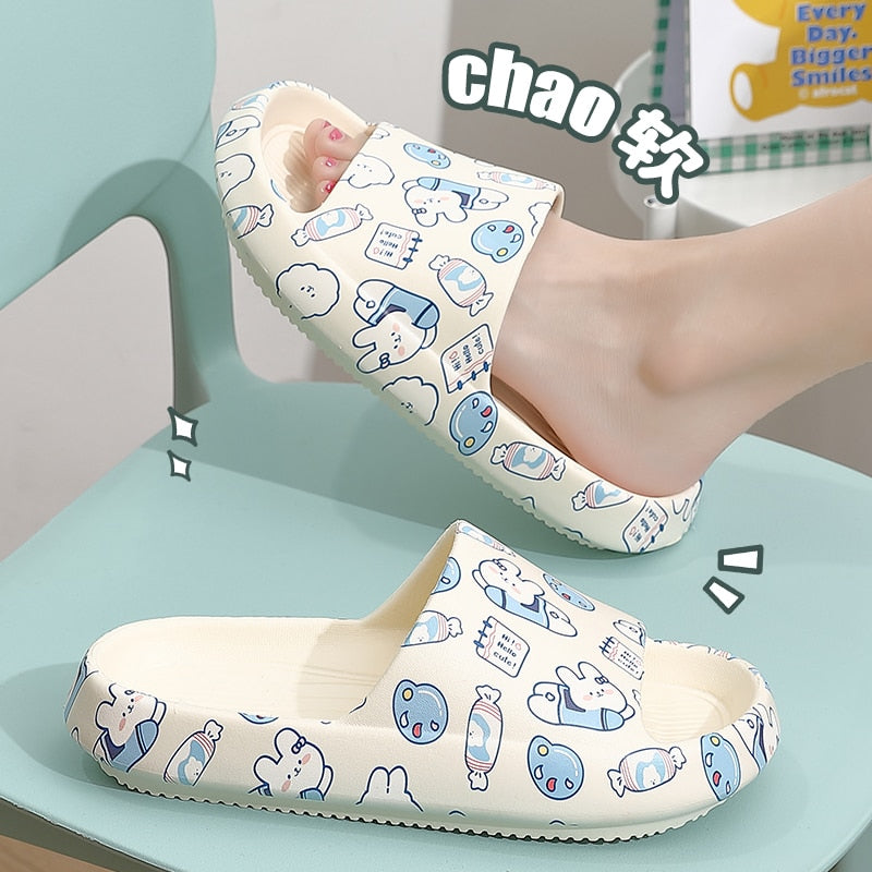 Chinelo Nuvem Cartoon Cut