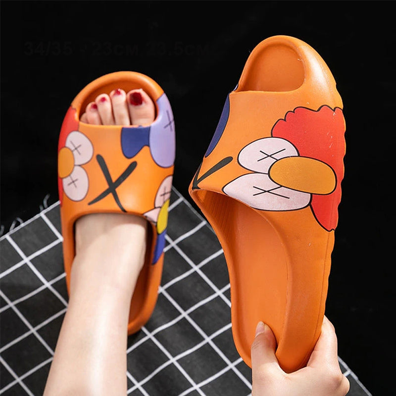 Chinelo Nuvem Cartoon